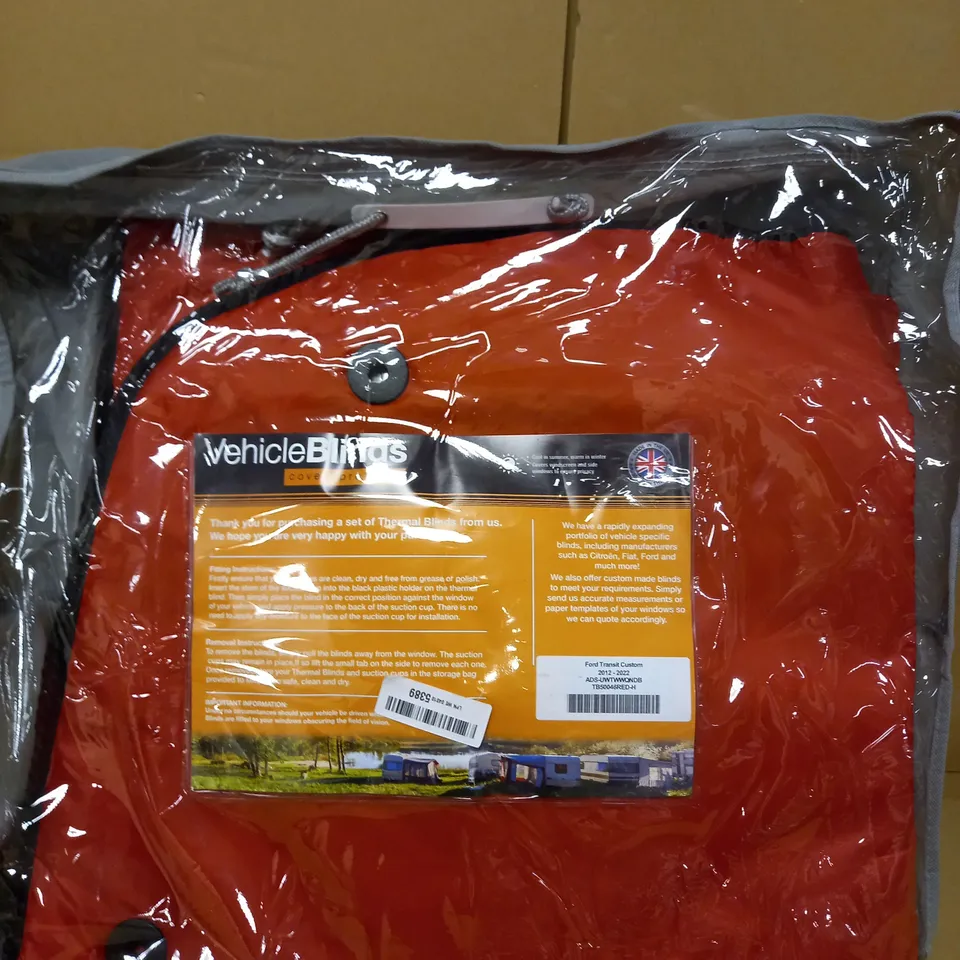 VEHICLE BLINDS COVER + PROTECT - FORD TRANSIT CUSTOM (2012-2022)