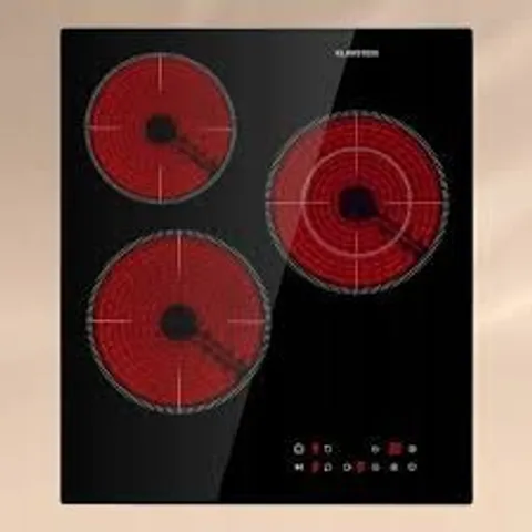 BOXED KLARSTEIN VIRTUOSA 3 SLIM GLASS CERAMIC COOKTOP