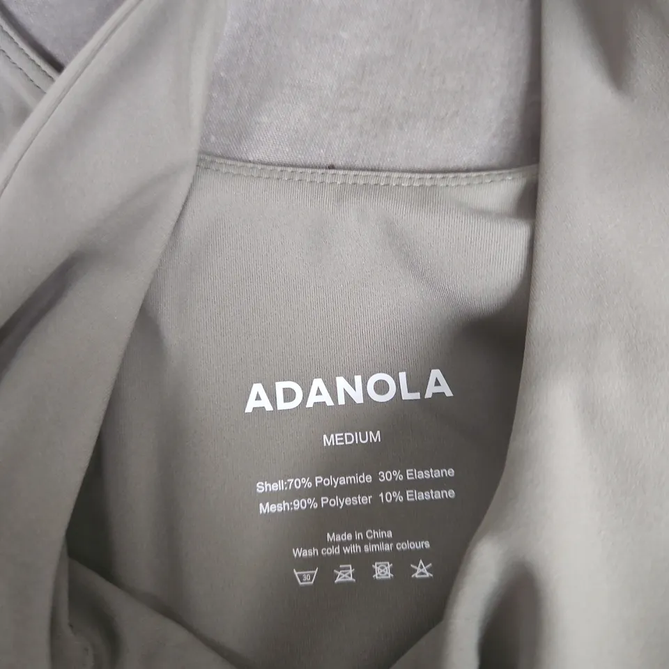 ADANOLA ULTIMATE LONGLINE TANK TOP – OLIVE GREEN, MEDIUM