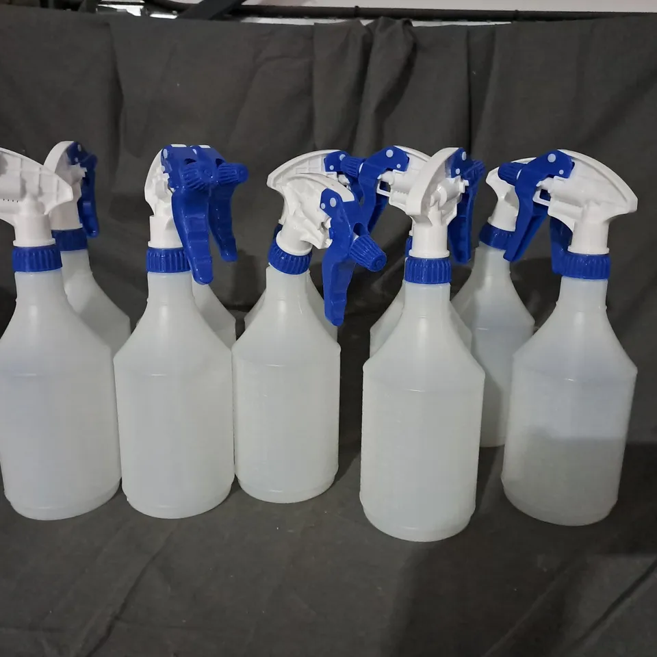 APPROXIMATELY 10 TRIGGER SPRAY BOTTLES 