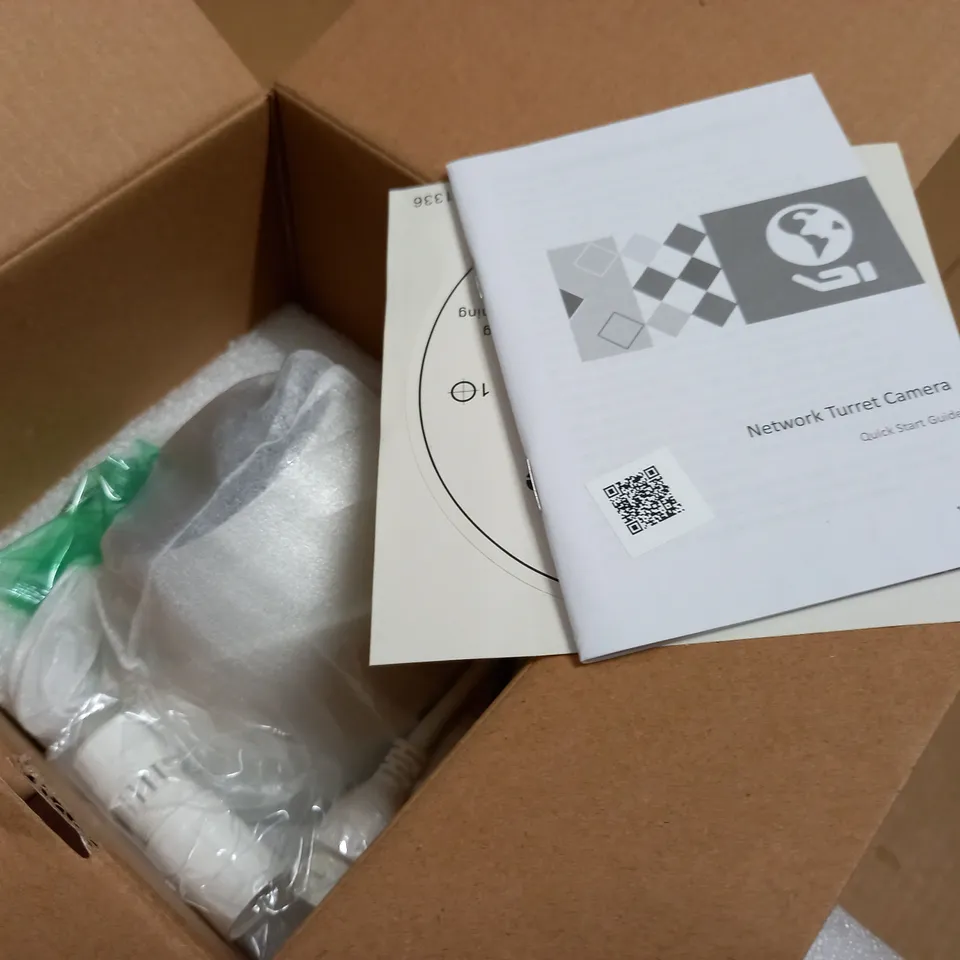 BOXED 5MP H.265 IR FIXED TURRET NETWORK CAMERA