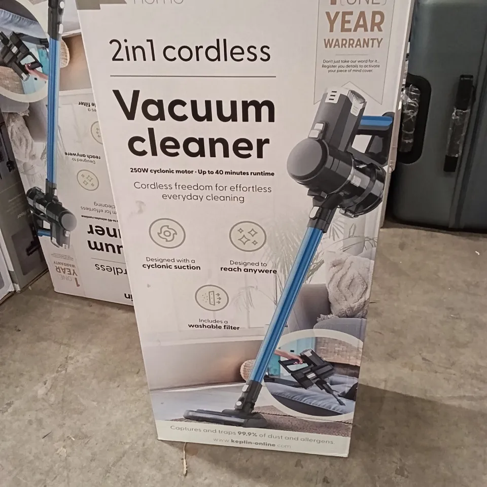 BOXED KEPLIN 2IN1 VACUUM CLEANER 