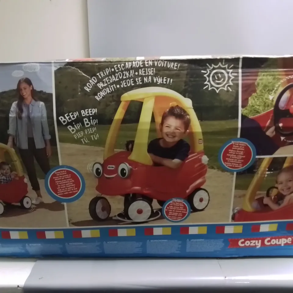 BOXED LITTLE TIKES COZY COUPE RRP £70