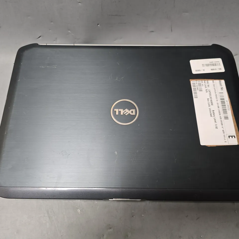 DELL LATITUDE E5420 LAPTOP IN BLACK