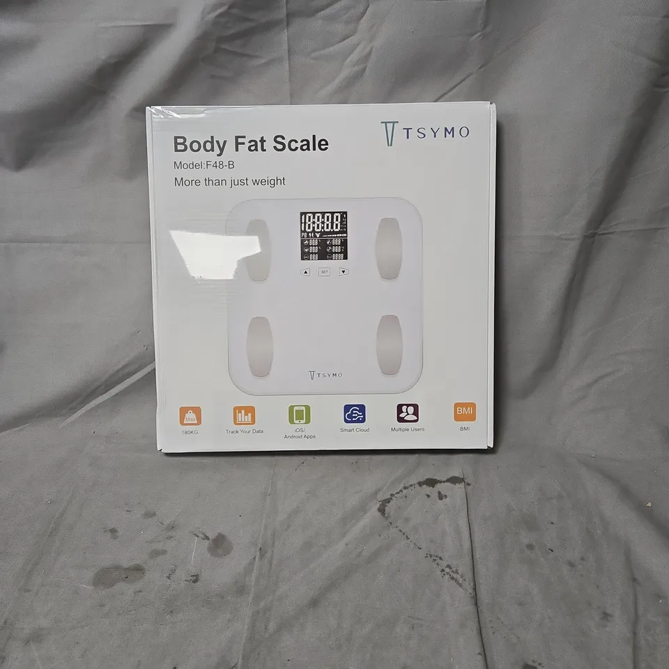 TSYMO BODY FAT SCALE – MODEL F48-B (BOXED) 