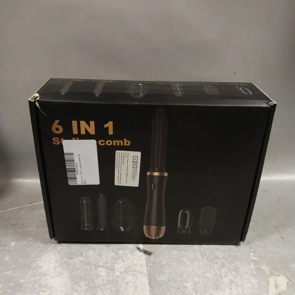 BOXED 6 IN 1 STYLING COMB 