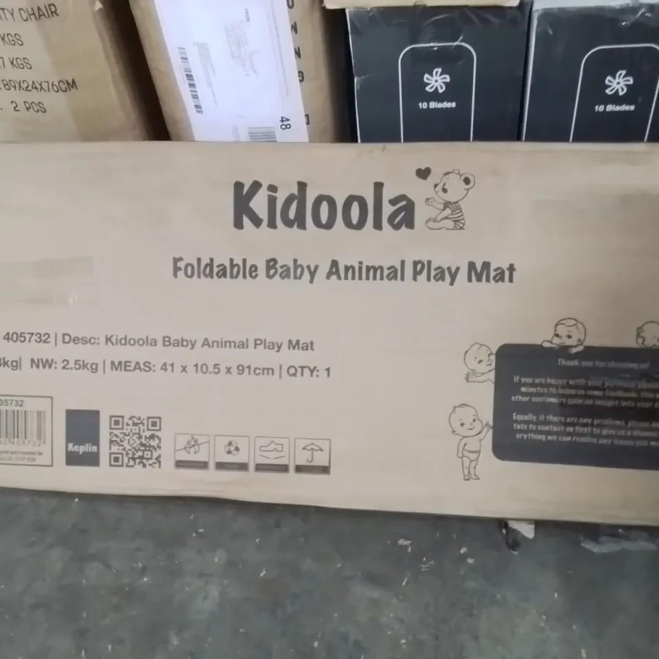 BOXED FOLDABLE BABY ANIMAL PLAY MAT