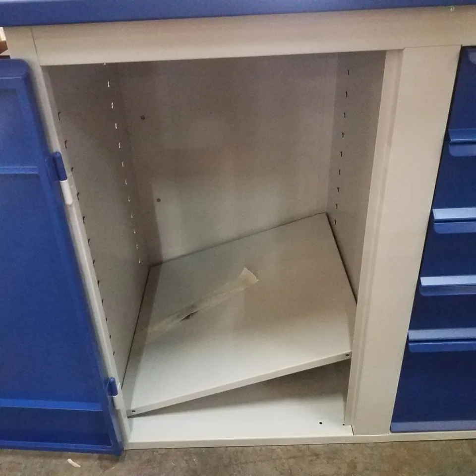 MOBILE WORKBENCH FLEX 5 DRAWERS + 1 CABINET (3 PARTS)