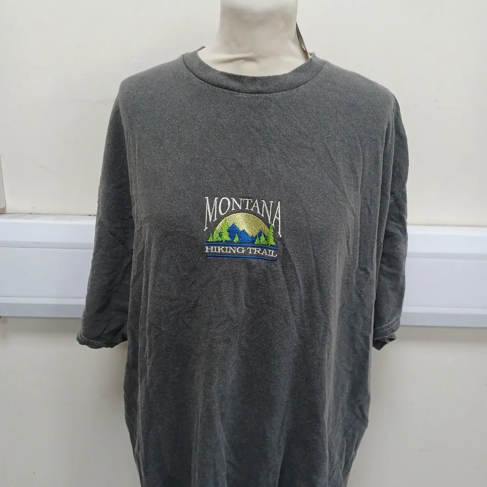 URBAN OUTFITTERS MONTREA T-SHIRT IN GREY SIZE L