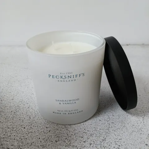 6 PECKSNIFF'S SANDALWOOD & VANILLA CANDLES