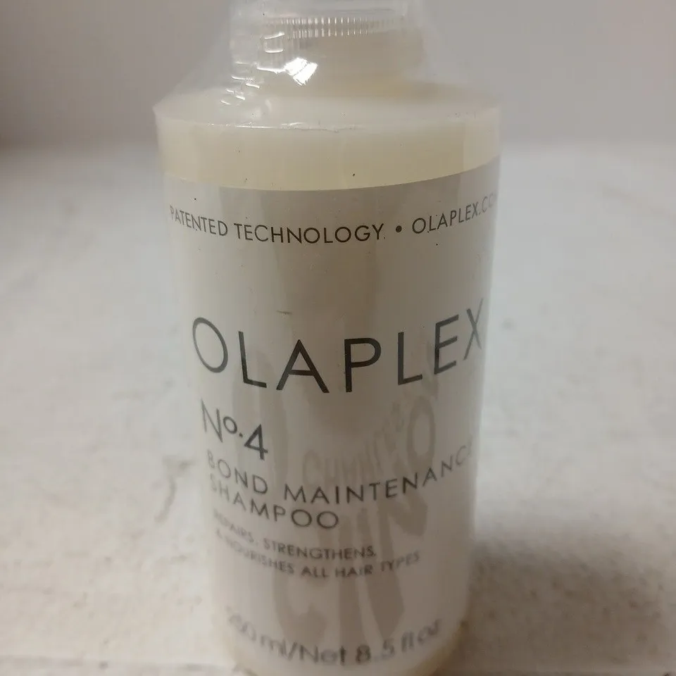 SEALED OLAPLEX NO. 4 BOND MAINTENANCE SHAMPOO 250ML