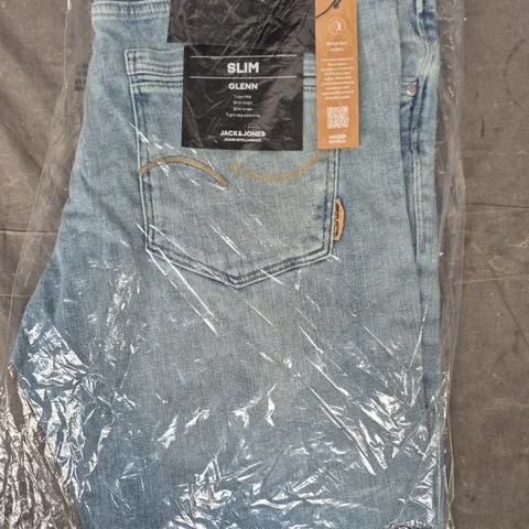 JACK & JONES SLIM JEANS IN BLUE SIZE 34/34