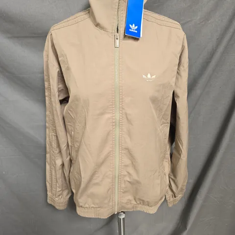 ADIDAS FIREBIRD JACKET IN CAMEL SIZE S
