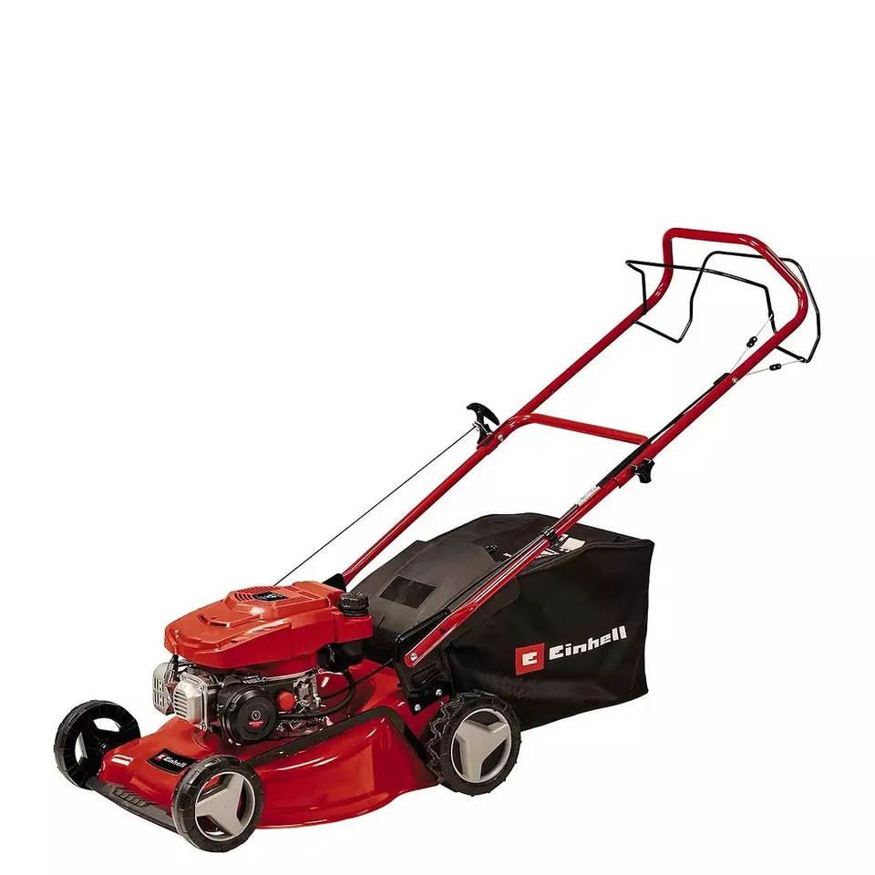 BOXED EINHELL GC-PM 46/5 S PETROL LAWN MOWER (SELF PROPELLED, 46CM) RRP £299