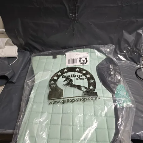 GALLOP SHOP GP SADDLE PADS / HORSE NUMNAH CLOTH – MINT GREEN, COB/PONY