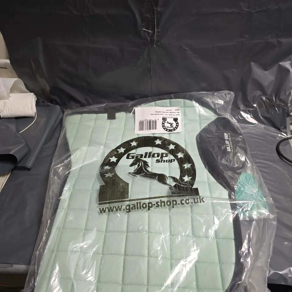 GALLOP SHOP GP SADDLE PADS / HORSE NUMNAH CLOTH – MINT GREEN, COB/PONY