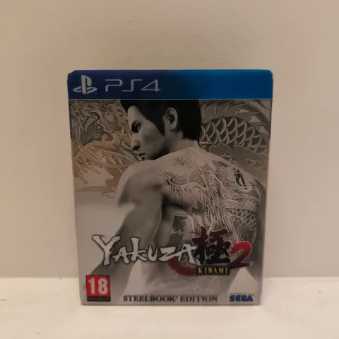 YAKUZA KIWAMI 2 STEELBOOK EDITION (PS4)