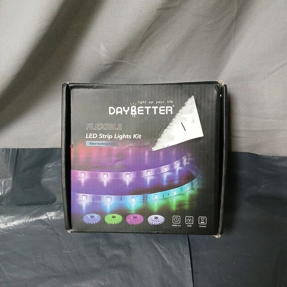 DAYBETTER LED STRIP LIGHTS KIT – FLEXIBLE RGB LIGHTING (BOXED)