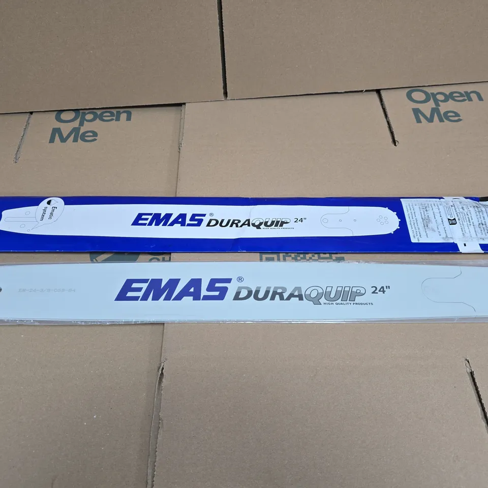 EMAS DURAQUIP 24" CHAINSAW BAR – NEW IN ORIGINAL PACKAGING