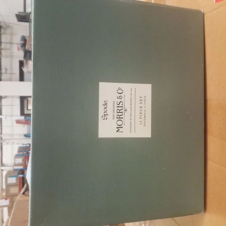 BOXED MORRIS & CO. 12 PIECE SET 