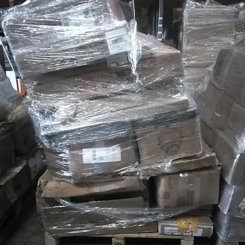 PALLET CONTAINING ASSORTED PRODUCTS INCLUDING PAINTING TABLET,BASKETBALL HOOP,BATHROOM MIRROR, SANDWICH TOASTIE MAKER AND OTHER ASSORTED ITEMS...