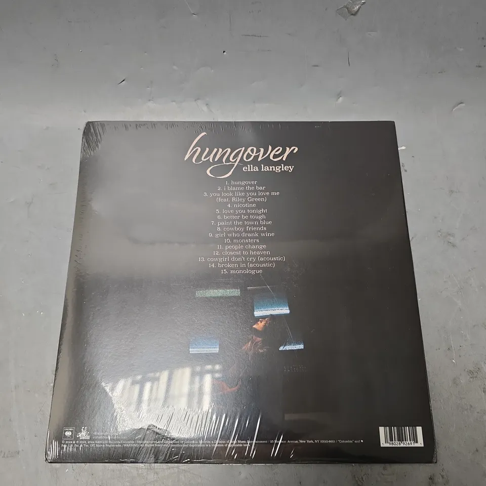 ELLA LANGLEY HUNGOVER VINYL