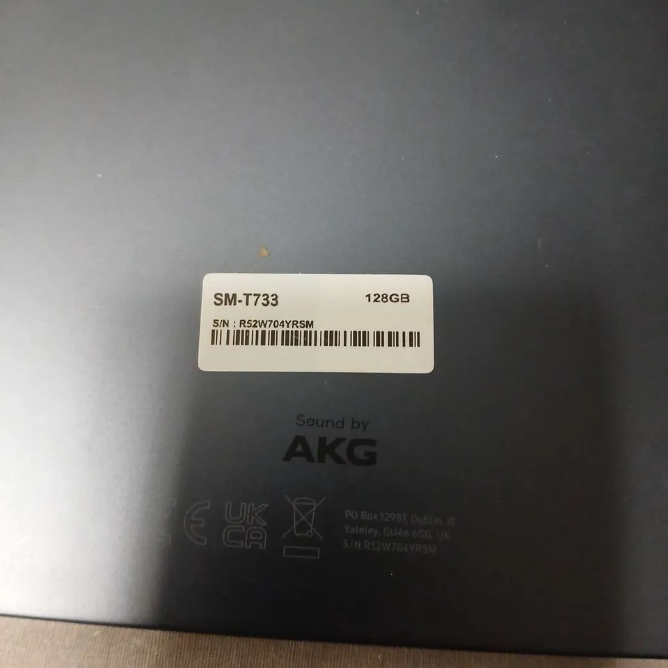 SAMSUNG GALAXY TAB SM-T733 128GB, BLACK