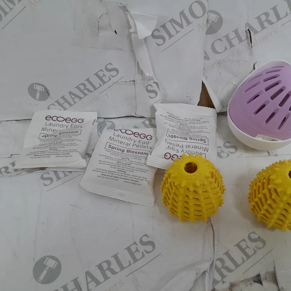 BOXED ECOEGG 750 WASHES LAUNDRY EGG KIT WITH DRYER EGGS & DETOX TABLETS