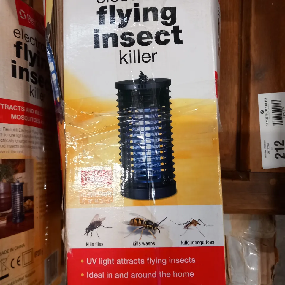 TWO RENTOKIL ELECTRONIC FLYING INSECT KILLERS