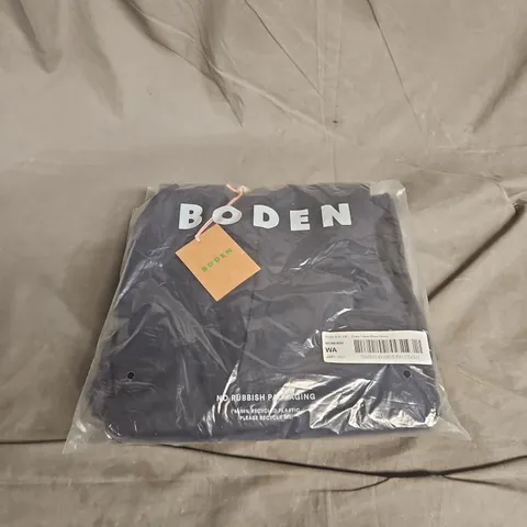 BODEN ESME LINEN SHORT DRESS – NAVY, 14L