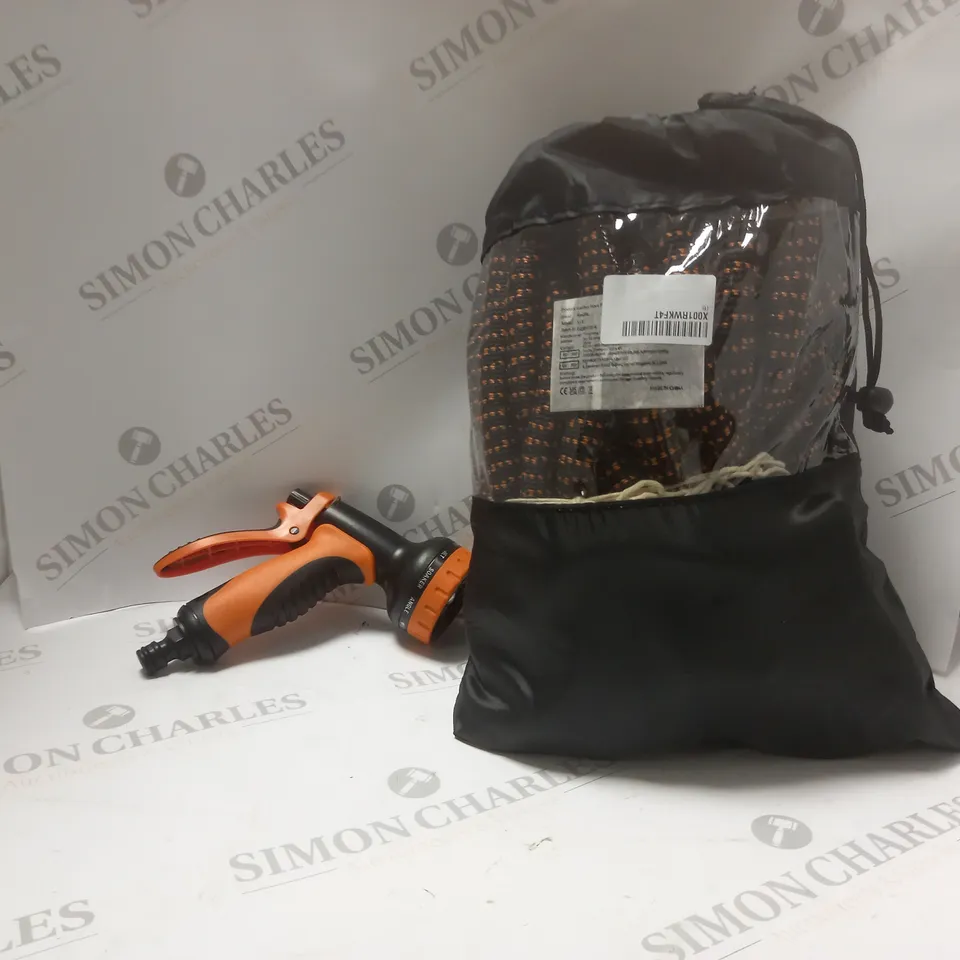 GARDEN HOSE PIPE 556 IN ORANGE & BLACK