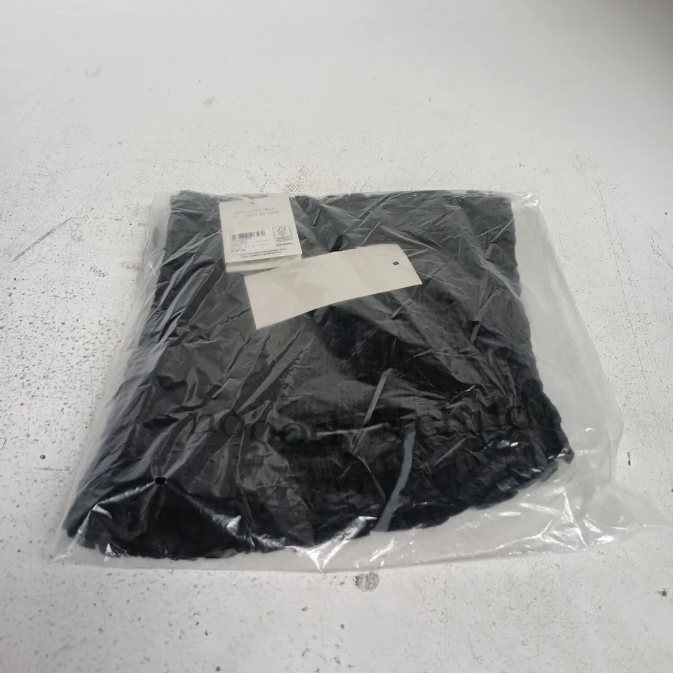 NOBODY'S CHILD CAITLIN SHIRRED BANDEAU TOP – BLACK, UK 18 (EU 46, USA 14)