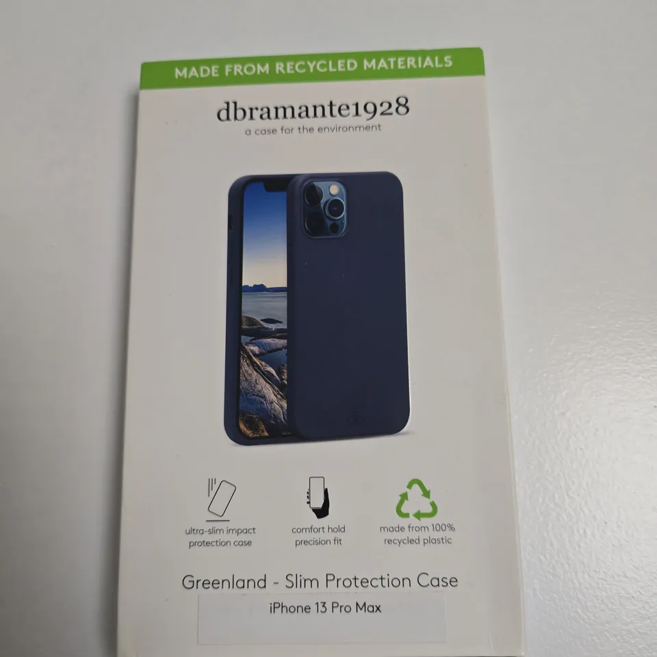 DBRAMANTE1928 GREENLAND SLIM PROTECTION CASE FOR IPHONE 13 PRO MAX