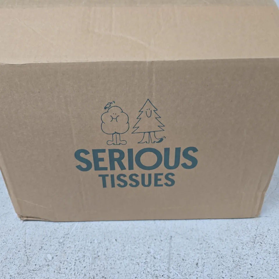 SIX ROLLS OF SERIOUS TISSUES TOILET PAPER