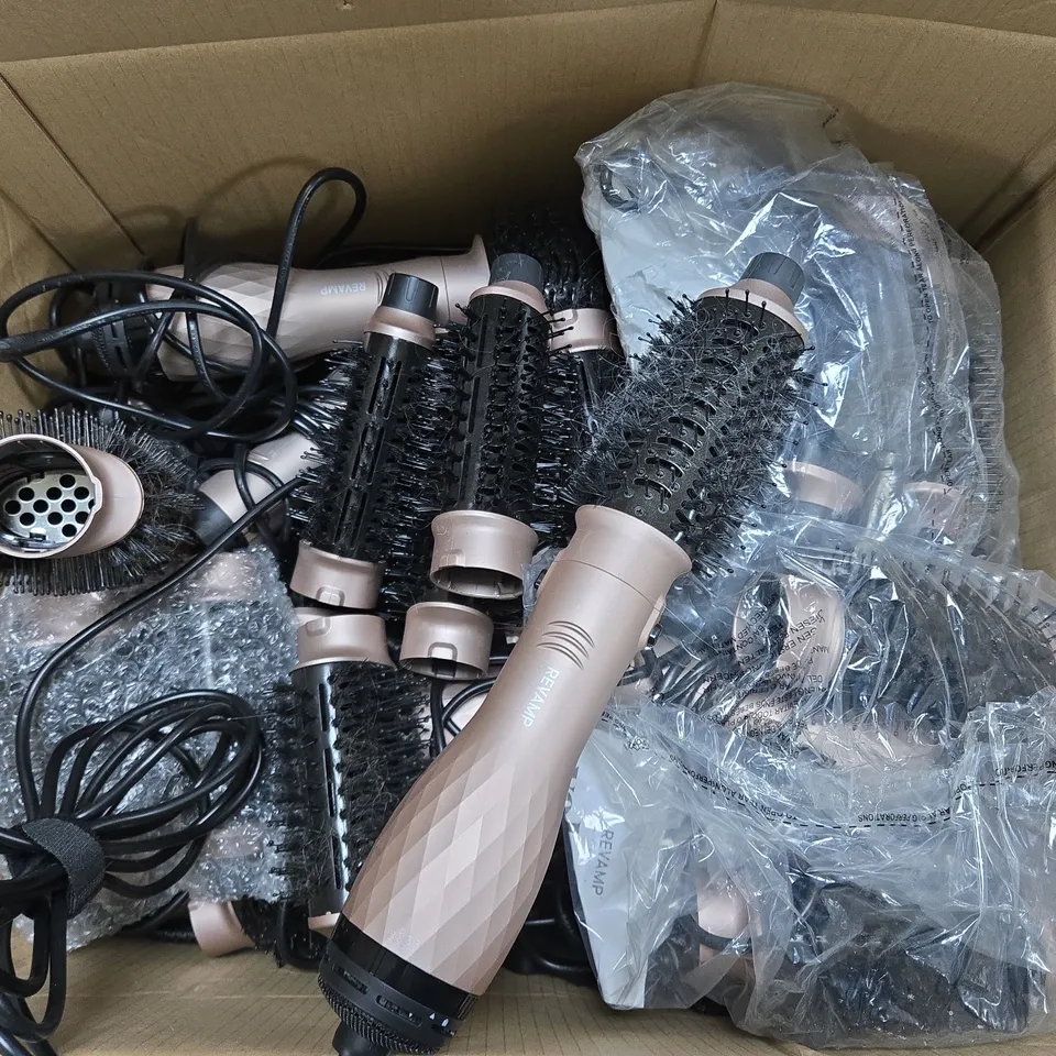 APPROXIMATELY 40 LOOSE REVAMP PROFESSIONAL VOLUME AND STYLE 1200W BLOW DRY BRUSHES - COLLECTION ONLY