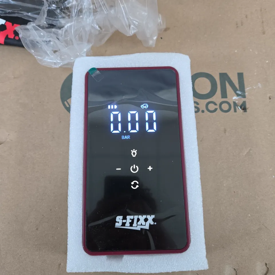 S-FIXX 2-IN-1 COMPRESSOR & AIR PUMP – PORTABLE DIGITAL DISPLAY