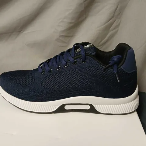 CONZURI LR NAVY MESH TRAINERS – UK 10 (EU 45) – MEN'S FOOTWEAR