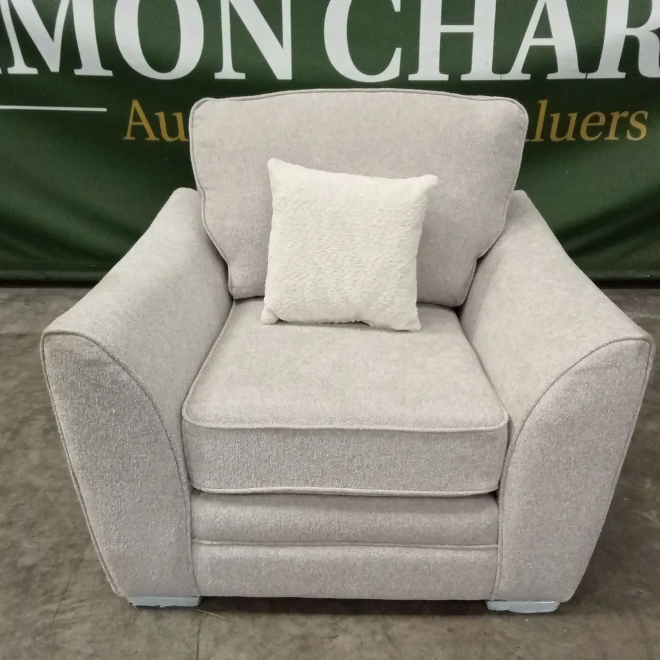 TRINITY FABRIC ARMCHAIR - NATURAL RRP £749