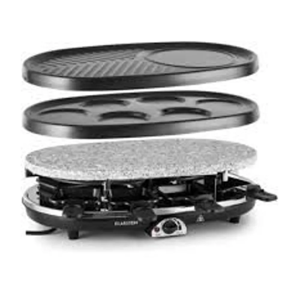 BOXED KLARSTEIN STEAKLETTE ALL-U-CAN-GRILL RACLETTE