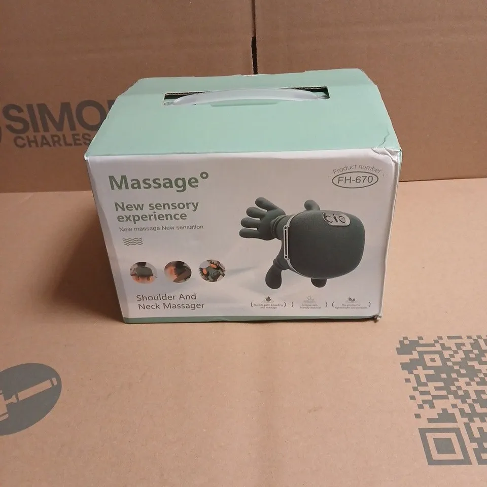 MASSAGE NEW SENSORY EXPERIENCE FH-670 BOXED WITH MANUAL