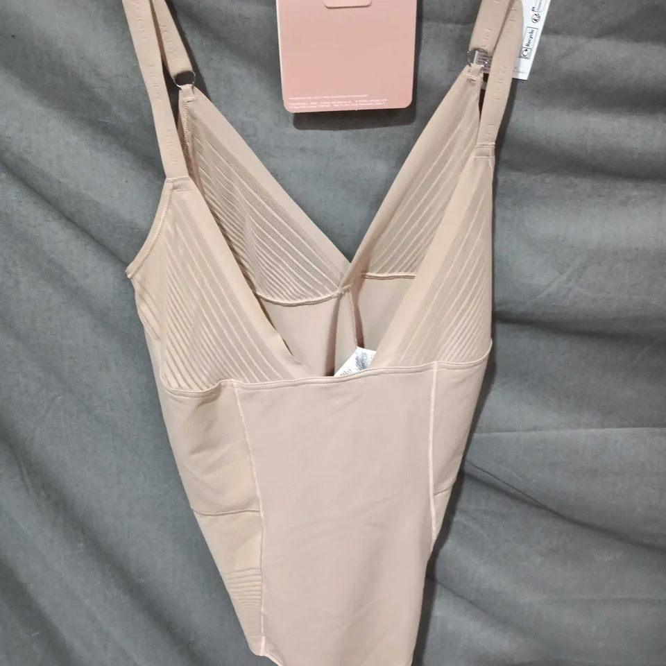 M&S BODY DEFINE FIRM CONTROL SHAPEWEAR BODYSUIT – NUDE, SIZE 8-24