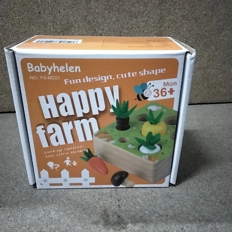 BOX TO CONTAIN APPROXIMATELY X20 BABYHELEN HAPPY FARM CHILDRENS GAME - 1 BOX