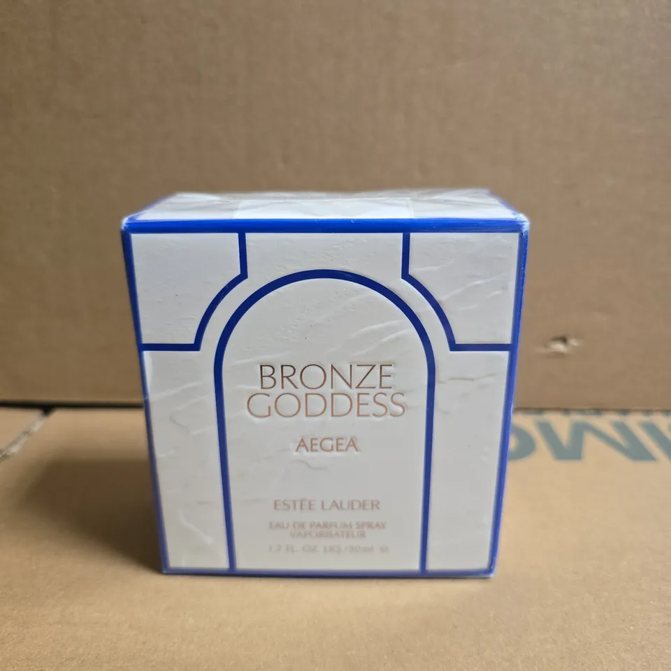BOXED AND SEALED ESTÉE LAUDER BRONZE GODDESS AEGEA EAU DE PARFUM 50ML 
