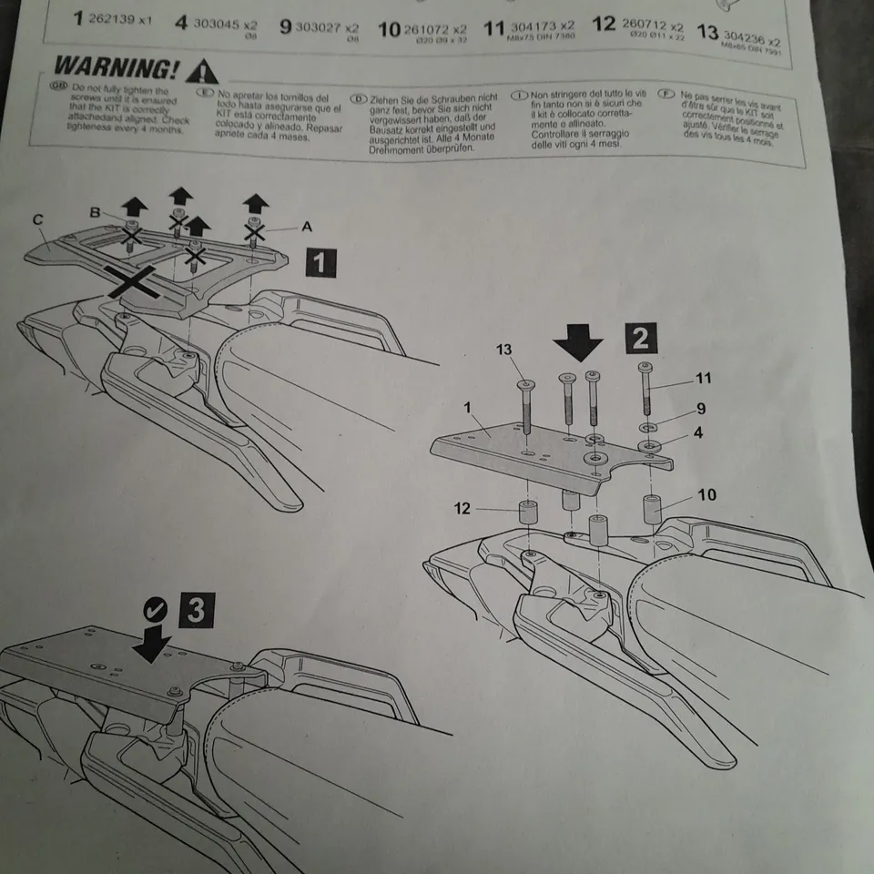 SHAD KTM ADVENTURE KIT 