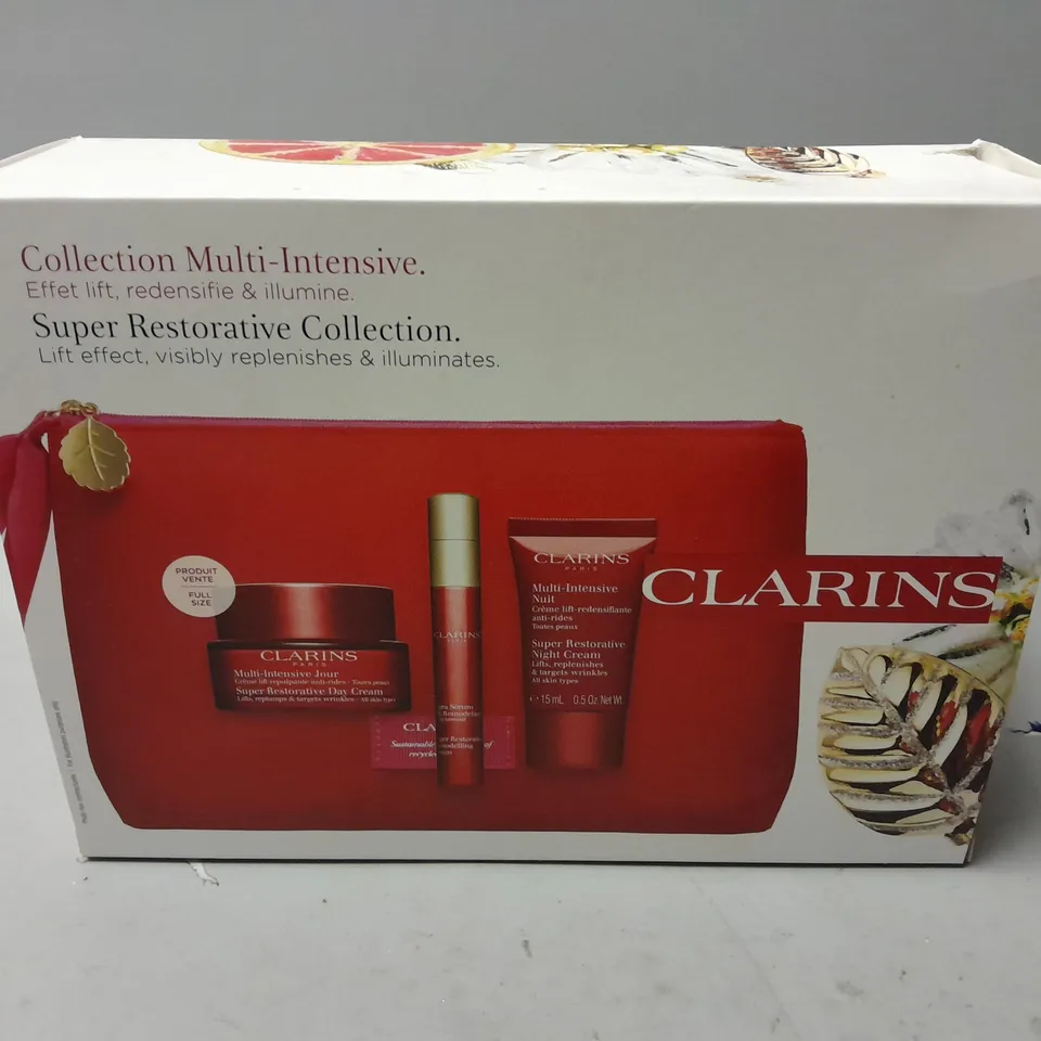 BOXED CLARINS MULTI-INTENSIVE COLLECTION