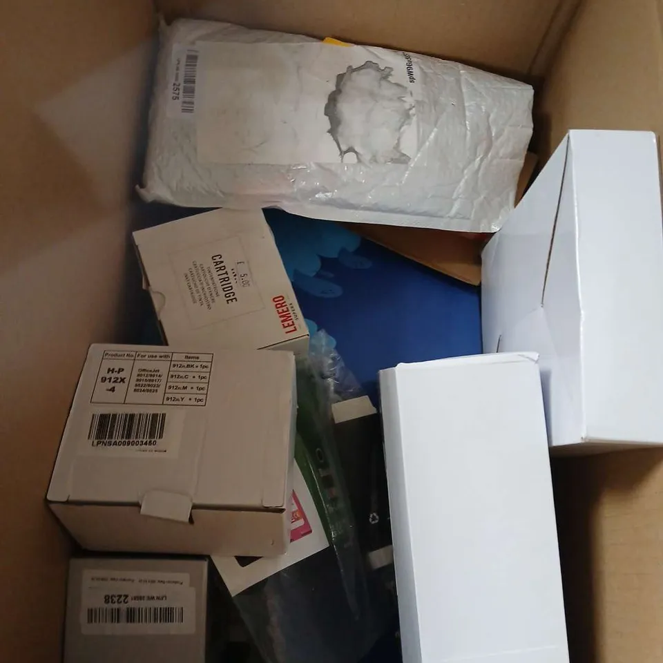 BOX OF APPROXIMATELY 10 ASSORTED INK CARTRIDGES - VARIOUS MODELS