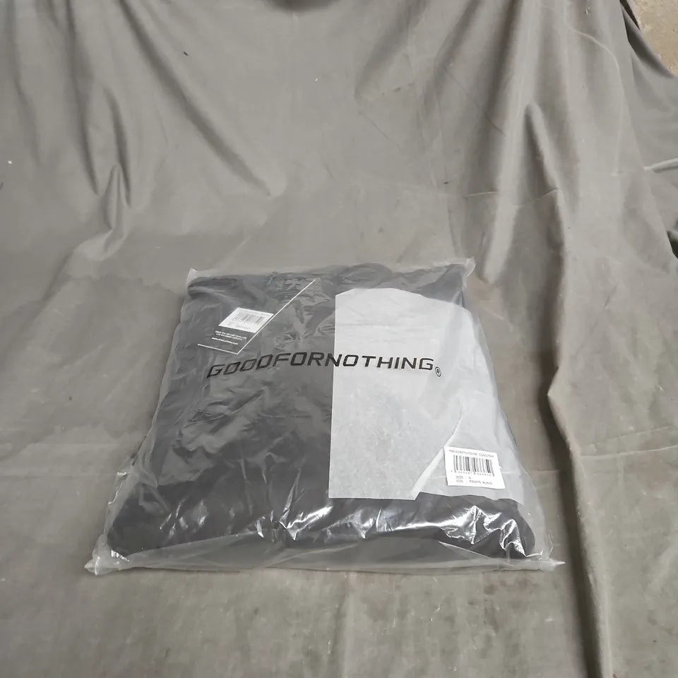GOOD FOR NOTHING HOODY  – PIRATE BLACK TOP, SIZE S
