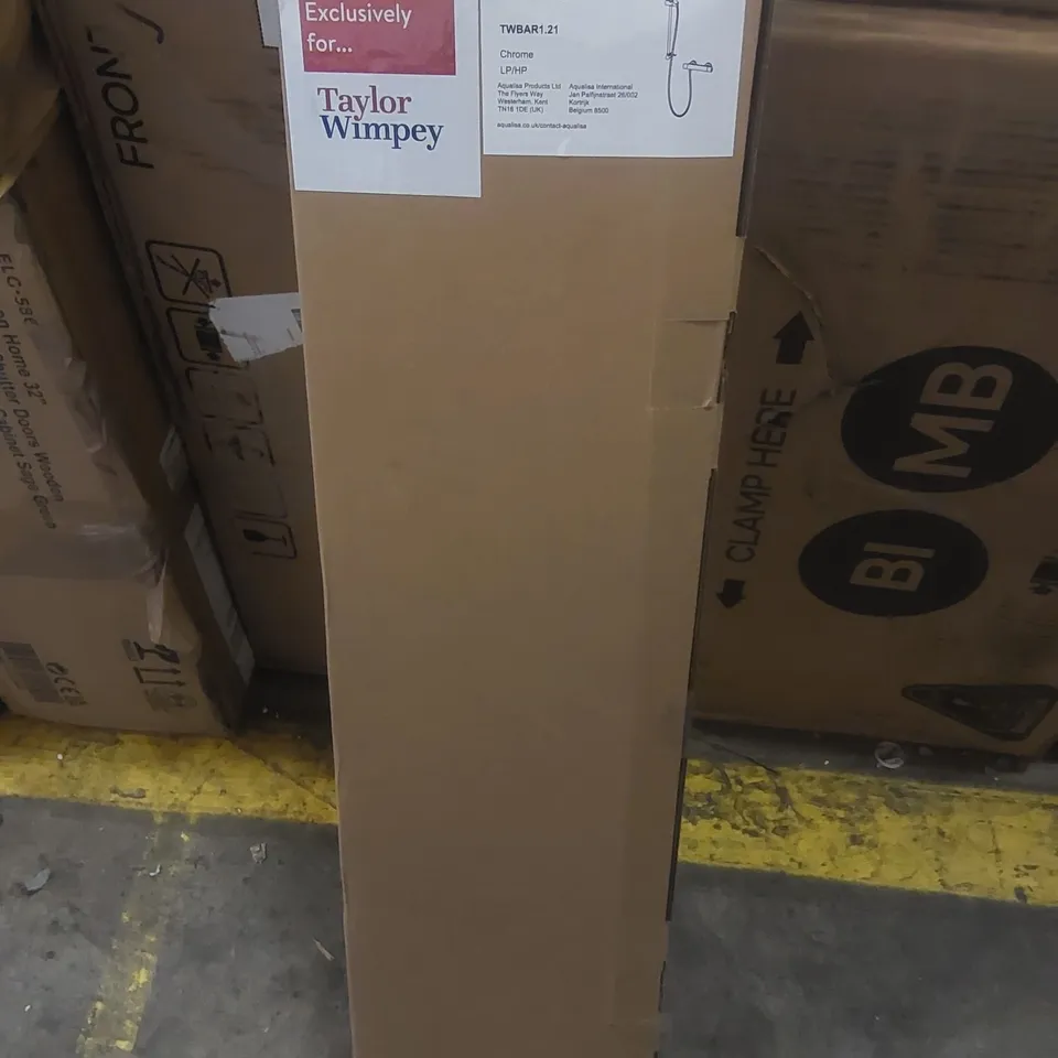 BOXED AQUALISA TAYLOR WIMPEY ROUND BAR VALVE 