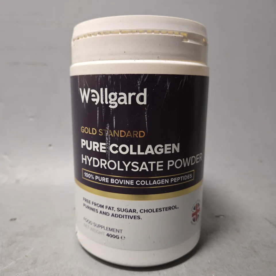 SEALED WELLGARD GOLD STANDARD PURE COLLAGEN HYDROLYSATE POWDER 400G