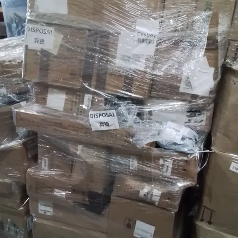 PALLET OF ASSORTED HOUSEHOLD GOODS AND PRODUCTS TO INCLUDE;NIGHTWEAR,POTS AND PANS,RETRACTABLE SAFETY GATE 